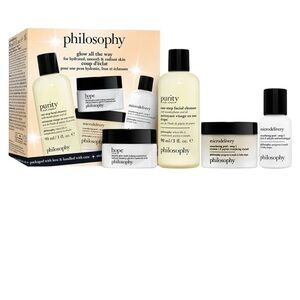 Philosophy Hope in a Jar Hydrate, Smooth, & Glow – 4-Piece Gift Set New skincare